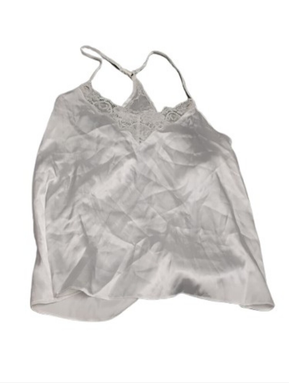 NWT Nordstrom In Bloom By Jonquil White Lace Cami Top Sz L